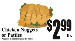 Baja Ranch Chicken Nuggets or Patties offer