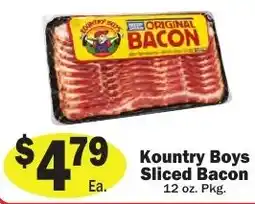 Sellers Bros KountrY Boys Sliced Bacon offer