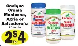 Sellers Bros Cacique Crema Mexicana, Agria or Salvadoreña offer