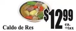 Baja Ranch Caldo de Res offer