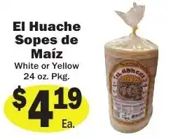 Sellers Bros El Huache sopes de maiz offer