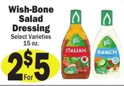 Sellers Bros Wish-Bone Salad Dressing offer