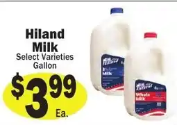 Sellers Bros Hiland milk offer