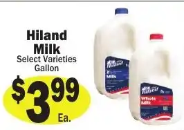 Sellers Bros Hiland milk offer