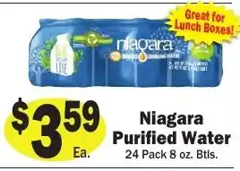 Sellers Bros Niagara Purified Water offer