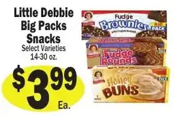 Sellers Bros Little Debbie Big Packs Snacks offer