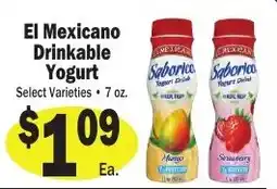 Sellers Bros El Mexicano Drinkable Yogurt offer