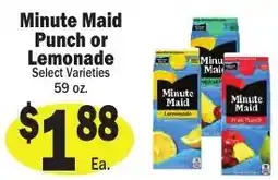 Sellers Bros Minute Maid Punch or Lemonade offer