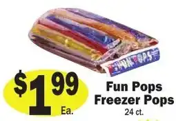 Sellers Bros Fun Pops Freezer Pops offer