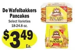 Sellers Bros De Wafelbakkers pancakes offer