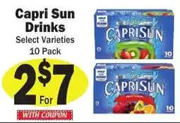 Sellers Bros Capri Sun Drinks offer