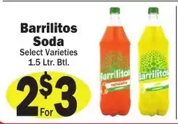 Sellers Bros Barrilitos Soda offer