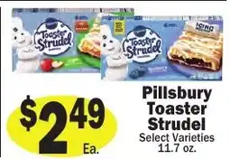 Sellers Bros Pillsbury Toaster Strudel offer