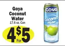 Sellers Bros Goya coconut water offer