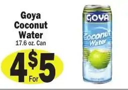 Sellers Bros Goya coconut water offer