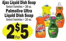Sellers Bros Ajax liquid dish soap offer