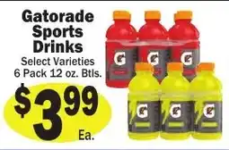 Sellers Bros Gatorade Sports Drinks offer