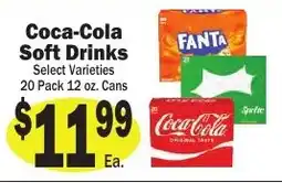 Sellers Bros Coca-Cola soft drinks offer