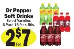 Sellers Bros Dr Pepper Soft Drinks offer