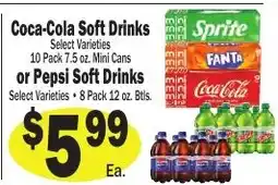 Sellers Bros Coca-Cola Soft Drinks offer