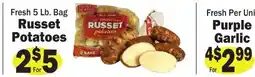 Sellers Bros Russet Potatoes offer
