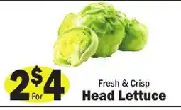 Sellers Bros Fresh & Crisp Head Lettuce offer