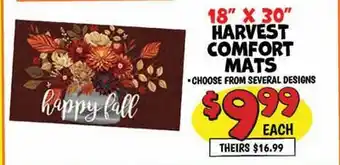 Ollie's 18 X 30 HARVEST COMFORT MATS offer