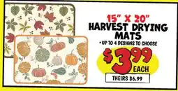 Ollie's 15 X 20 HARVEST DRYING MATS offer