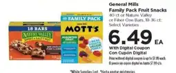 Food 4 Less General Mills Family Pack Fruit Snacks offer