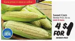Safeway Sweet Corn offer