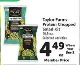 Safeway Taylor Farms Protein Chopped Salad Kit offer
