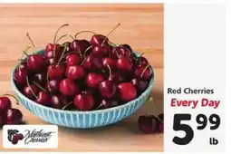 Safeway Red Cherries offer