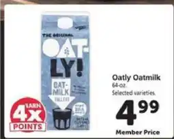 Safeway OATLY Oatmilk offer