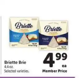 Safeway Briette Brie offer
