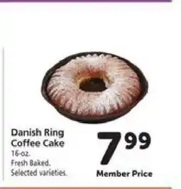 Safeway Danish Ring Coffee Cake offer