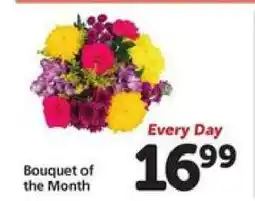 Safeway Bouquet of the Month offer