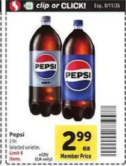 Safeway Pepsi offer