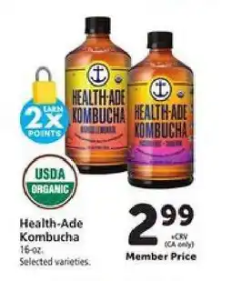 Safeway Health-Ade Kombucha offer