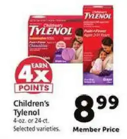 Safeway Children's Tylenol offer