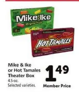 Safeway Mike & Ike or Hot Tamales Theater Box offer