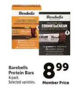 Safeway Barebells protein bars offer