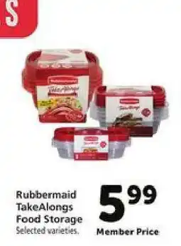 Safeway Rubbermaid TakeAlongs Food Storage offer