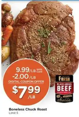 Pick'n Save Boneless Chuck Roast offer