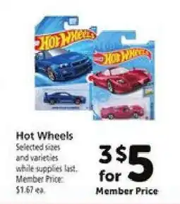 Safeway Hot Wheels offer