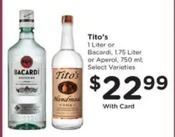 Pick'n Save Tito's offer