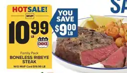 Food Lion Boneless Ribeye Steak offer