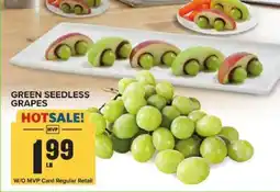 Food Lion Green Seedless Grapes offer