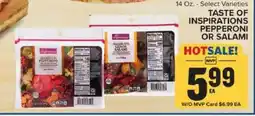 Food Lion TASTE OF INSPIRATIONS PEPPERONI OR SALAMI offer