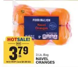 Food Lion Navel Oranges offer