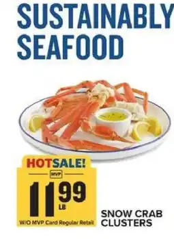 Food Lion Snow Crab Clusters offer